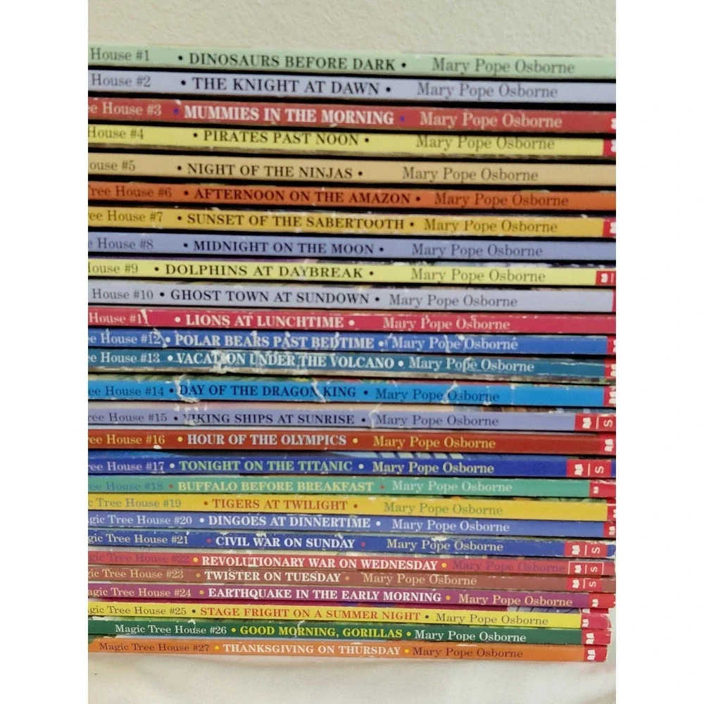 Magic Tree House Book Lot Books 1-27 Mary Pope Osborne Classic Original Covers